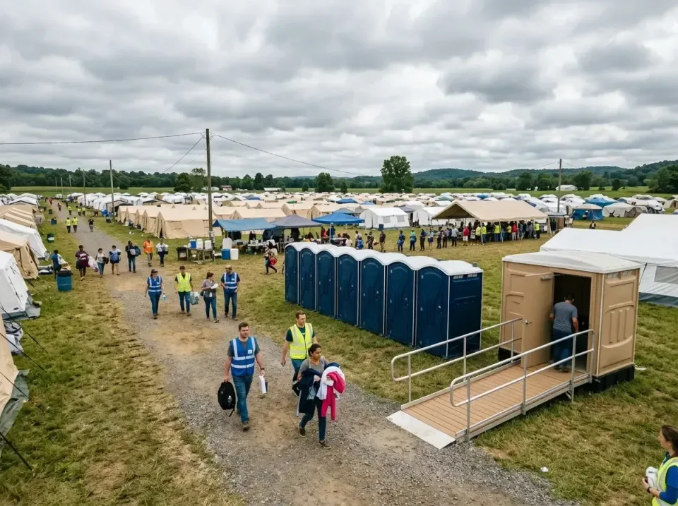 disaster-relief-camp-restrooms-010 — frequently asked questions, Dumpster & Portable Bathrooms Rental in Oregon